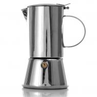 SJQ-coffee pot Coffee pot 304 Stainless Steel Italian Mocha pot 4 Cups With Filter and Safety Valve Home