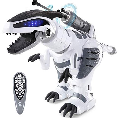  [아마존베스트]SGILE RC Dinosaur Robot Toy, Smart Programmable Interactive Walk Sing Dance for Kids Gift Present