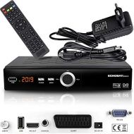 hd line Echosat 20900 Digital Satellite Receiver (HDTV, DVB S/S2, HDMI, SCART, 2x USB 2.0, Full hd 1080p) [Pre programmed for Astra Hotbird Tuerksat]