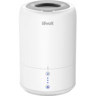 LEVOIT Humidifiers for Bedroom, Cool Mist Humidifier for Babies, Top Fill Ultrasonic Air Humidifier, Essential Oil Diffuser with Smart Sleep Mode, Whisper Quiet Operation, Auto Shu