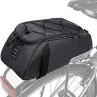 WOTOW Bike Rear Seat Bag, Bicycle Backseat Bag Cycling Pannier Rear Rack Trunk Bag Chest Bag Water Resistant 7L Massive Capacity for Outdoor Traveling Hunting Commuting