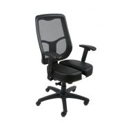 Carmichael Throne The CT-B94 Back Pain Relief Office Chair with Patented Split Seat Technology: for Lower Back, Sciatica, Tailbone, Coccyx, Degenerating Disc, Sacrum, Prostate and Pelvic Pain Relief
