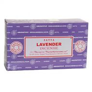 인센스스틱 Satya Nag Champa Lavender Incense Sticks, 12 Count