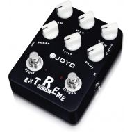JOYO Metal Distortion Pedal with 3 Band EQ and Low-Mid-High Gain Boost for Electric Guitar Effect - Bypass (Extreme Metal JF-17)