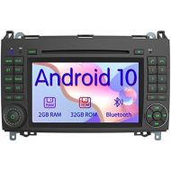 AWESAFE Car Radio with Navigation System, Supports DAB+ Bluetooth CD DVD RDS Radio 2 DIN 7 Inch Screen