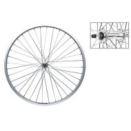 Wheel Master Front Bicycle Wheel 26 x 1.5 36H, Alloy, Bolt On, Silver, SS Spokes