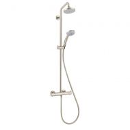 Hansgrohe 27169821 Croma Showerpipes, 41.37 x 6.25 x 14.13 inches, Brushed Nickel