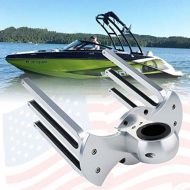 Tengchang Bat Angle Mount Wakeboard Combo Tower Rack Holder Fit for 1.3-2.5 Towers Bar with Three Different Size Rubbers