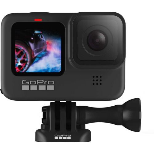 고프로 GoPro HERO9 Black, Waterproof Action Camera, 5K/4K Video, Starter Bundle with Extra Battery, Floating Hand Grip, 32GB microSD Card, Card Reader