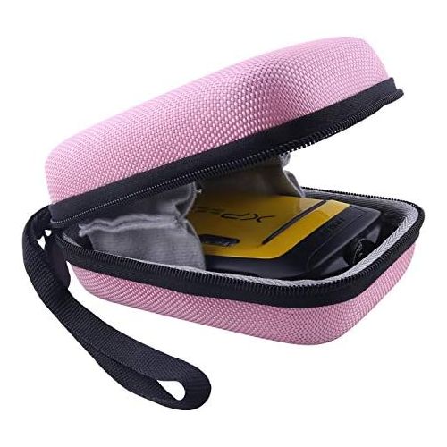  WERJIA Hard EVA Travel Case for Fujifilm FinePix XP120/130/140/80/90 Digital Camera Case (Carrying Case（Pink）)
