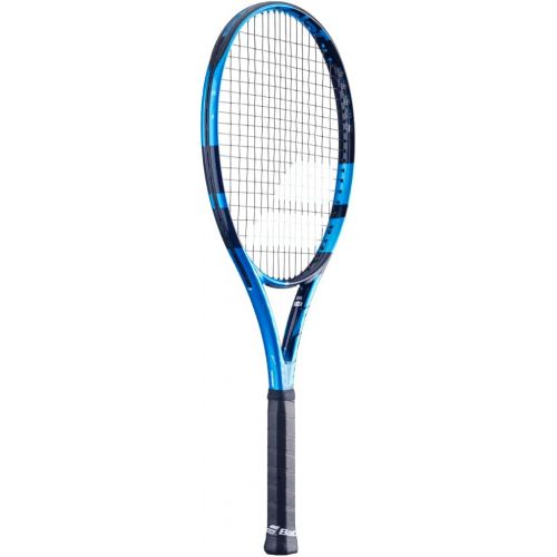 바볼랏 Babolat Pure Drive 110 Tennis Racquet (10th Gen) - Strung with 16g White Babolat Syn Gut at Mid-Range Tension
