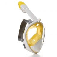Zesion Mask Snorkeling Set with Anti-Skid Ring Snorkel Diving Mask Underwater Scuba Anti Fog Full Face Diving