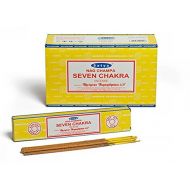 인센스스틱 Satya Seven Chakra Incense Sticks 180 Grams Full Box