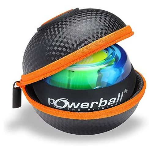  [아마존베스트]Powerball Kernpower Original Case/Case for Almost All Original Models, Shockproof Transport Bag with Zip, Anthracite/Orange