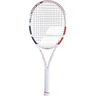 Babolat Pure Strike Team Tennis Racquet (3rd Gen) - Strung with 16g White Babolat Syn Gut at Mid-Range Tension