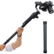 [아마존베스트]UURig Carbon Fiber Extension Monopod Pole for DJI Ronin S/SC, Extendable Rod Handheld Stick 13.7-Inch Gimbal Handle Grip Compatible with DJI Ronin-S/Ronin SC/Moza Air 2 / FeiyuTech AK400