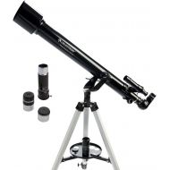 Celestron - PowerSeeker 60AZ Telescope - Manual Alt-Azimuth Telescope for Beginners - Compact and Portable - BONUS Astronomy Software Package - 60mm Aperture