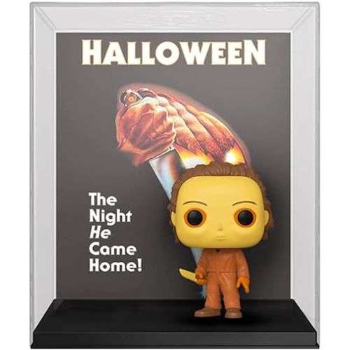 펀코 Exclusive Funko POP! DVD Cover: Halloween Michael Myers Glows in The Dark Vinyl Figure, Multicolor