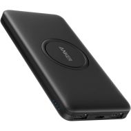 Anker Wireless Portable Charger, PowerCore 10,000mAh Power Bank with USB-C (Input Only), External Battery Pack Compatible with iPhone 11, Samsung, iPad 2020 Pro, AirPods, and More.
