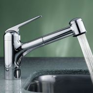 KWC Faucets 10.061.032.000 DOMO Pull Out Kitchen Faucet, 7, Chrome