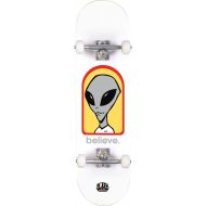 Alien Workshop Believe White Complete Skateboard - 8 x 31.625