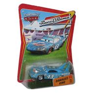 Mattel Disney / Pixar CARS Movie 1:55 Die Cast Car Series 4 Race O Rama Damaged King