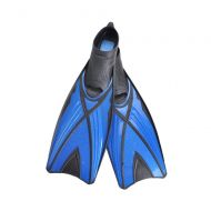 ZLH-Diving fins swimming flippers Fins - Deep Diving Adult Free Diving fins Equipment Set Snorkeling Swimming Training Set Foot Long Foot Flippers (Size : XS)