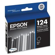Epson T124120 - T124120 (124) Moderate Capacity Ink, Black