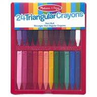 Melissa & Doug Triangular Crayon Set (24 pc)