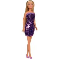 Simba 105733366 - Steffi Love Doll in Cool Sequin Dress, with Swap Effect, Reversible Sequins, 29 cm, from 3 Years
