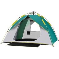 YYDS Tents for Camping Explorer Tent Waterproof Anti UV Camping Tent Automatic Quick Opening Beach Tent 2-3 Person Hiking Travel Camping Tents (Color : Green)