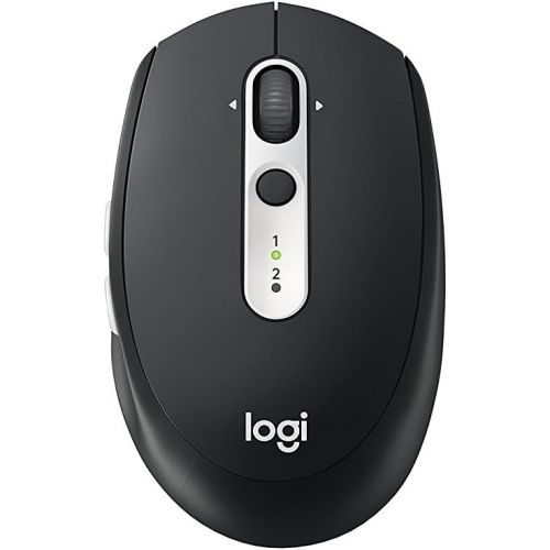  Amazon Renewed Logitech Wireless Mouse M585 Multi-Device with FLOW Cross for PC and Mac, Graphite (Renewed)