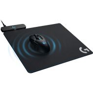 [무료배송]로지텍 지 파워플레이 무선 충전 게이밍 마우스 패드 Logitech G Powerplay Wireless Charging System for G502 Lightspeed, G703, G903 Lightspeed and PRO Wireless Gaming Mice, Cloth or Hard Gaming Mouse Pad - Black