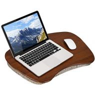 LapGear Bamboo Lap Desk - Chestnut Bamboo - Fits up to 17.3 Inch Laptops - Style No. 91692
