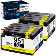 Valuetoner Compatible Ink Cartridge Replacement for HP 950XL 951XL 950 XL 951 XL for Officejet Pro 8600 8610 8100 8615 8620 8630 8660 251dw Printer 8 Pack (2 Black,2 Cyan,2 Magenta