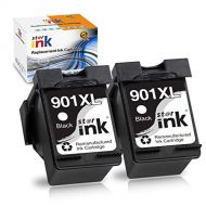 st@r ink Remanufactured ink Cartridge Replacement for HP 901 XL 901XL (Black) for OfficeJet J4500 J4524 J4525 J4535 J4540 J4550 J4580 J4585 J4624 J4660 J4860 J4680 J4680c Printer,