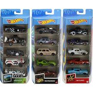 ?Hot Wheels Fast Pack Bundle with 15 Cars, 3 5-Packs of 1:64 Scale Racing Vehicles Themed Speed Blur, Nightburnerz & HW Flames, Gift for Collectors & Kids 3 & Up [Amazon Exclusive]