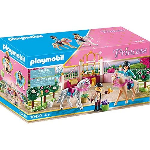 플레이모빌 Playmobil Riding Lessons 74450 Princess World 185 pcs