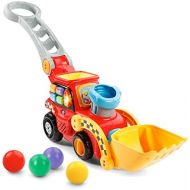 VTech Pop-a-Balls Push and Pop Bulldozer Amazon Exclusive,Red