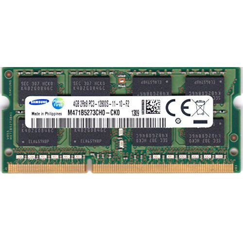 삼성 REFURB - 4GB Samsung DDR3 PC3-12800 1600MHz SODIMM CL11 204pin M471B5273CH0-CK0