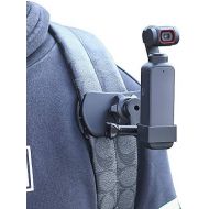 SUREWO 360° Rotation Backpack Strap Mount Quick Clip Mount with Expand Frame Compatible with DJI Osmo Pocket,Osmo Pocet 2