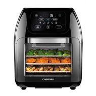 [아마존베스트]Chefman Multifunctional Digital Air Fryer+ Rotisserie, Dehydrator, Convection Oven, 14 Touch Screen Presets Fry, Roast, Dehydrate & Bake, Auto Shutoff, Accessories Included, XL 10L