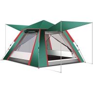 MZXUN Outdoor Camping Easy Up，Pop Up Tent 4 Person Family,Family Compatible with Camping,Hiking 240cm*240cm*154cm