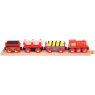Bigjigs Rail Supplies Train - Other Major Wooden Rail Brands are Compatible