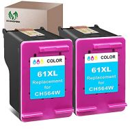 Economink Remanufactured 61 Color Ink Cartridge, Replacement for HP 61XL HP61 for Envy 4500 5530 4502 4501 OfficeJet 4630 4635 2620 DeskJet 2540 3050 2050 1000 1010 1510 3510 1512 Printer (2