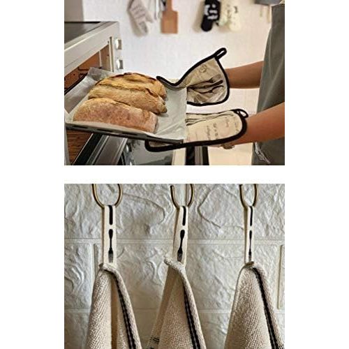  [아마존베스트]GREVY Cotton Pot Holder Terry Towels Basic Kitchen Line Set for The New Kitchen (12 Pack)