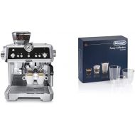 DeLonghi La Specialista Espresso Machine with Sensor Grinder, Dual Heating System, Advanced Latte System & Fancy Collection Double Walled Thermo Espresso, Cappuccino and Latte Macc