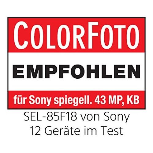 소니 [아마존베스트]Sony SEL-85F18 portrait lens.