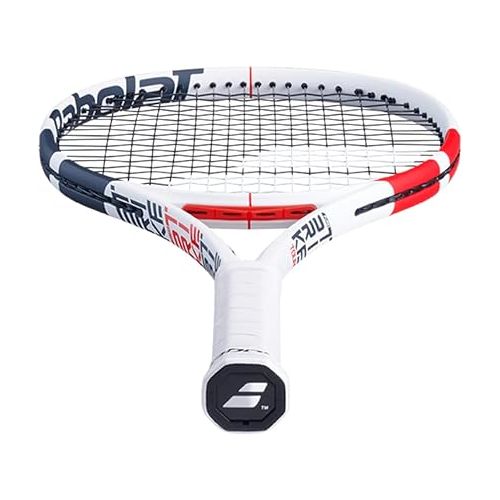 바볼랏 Babolat Pure Strike Tour Tennis Racquet (3rd Gen) - Strung with 16g White Babolat Syn Gut at Mid-Range Tension