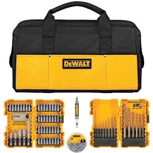  Dewalt - DWLOBAG4 - 80-Piece Drilling/Driving Utility Set INCLUDES FREE CONTRACTOR BAG (Drill/Driver)